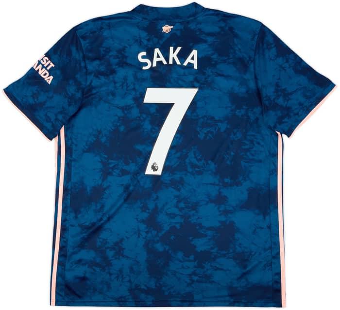2020-21 Arsenal Third Shirt Saka #7 - 10/10 - (XL)