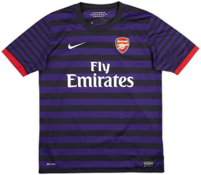2012-13 Arsenal Away Shirt Arteta #8 - 8/10 - (L.Boys)