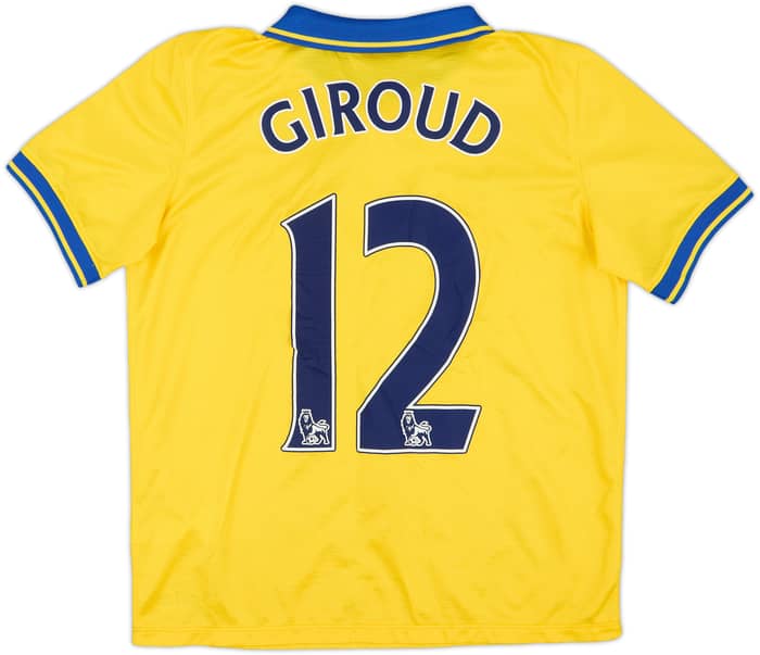 Camiseta de visitante del Arsenal 2013-14 Giroud #12 - 10/10 - (XL.Niños)