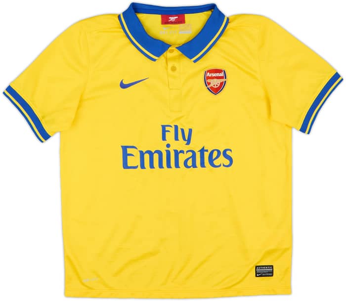 Camiseta de visitante del Arsenal 2013-14 Giroud #12 - 10/10 - (XL.Niños)