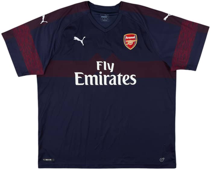 2018-19 Arsenal Away Shirt Aubameyang #14 - 6/10 - (3XL)