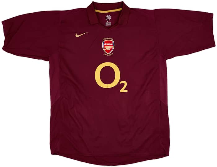 2005-06 Arsenal Home Shirt Hleb #13 - 8/10 - (XXL)