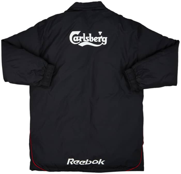 2003-04 Liverpool Reebok Padded Bench Coat (XL)