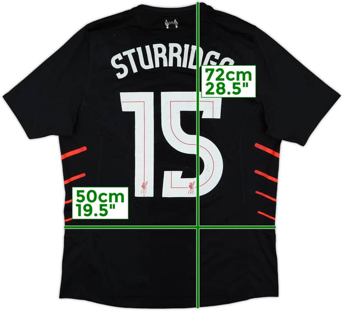 2016-17 Liverpool Away Shirt Sturridge #15 - 5/10 - (M)