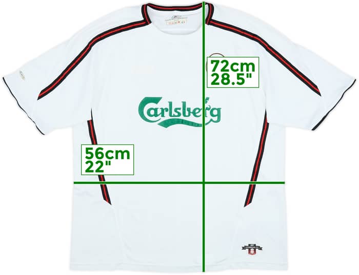 2003-04 Liverpool Away Shirt - 4/10 - (L)