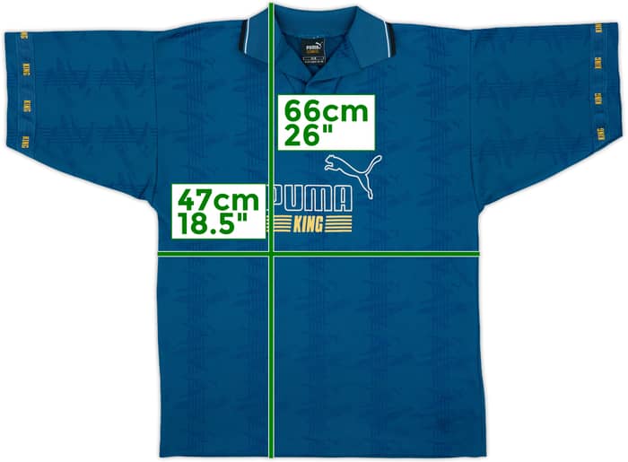 1990s Puma King Template Shirt - 9/10 - (XL.Boys)