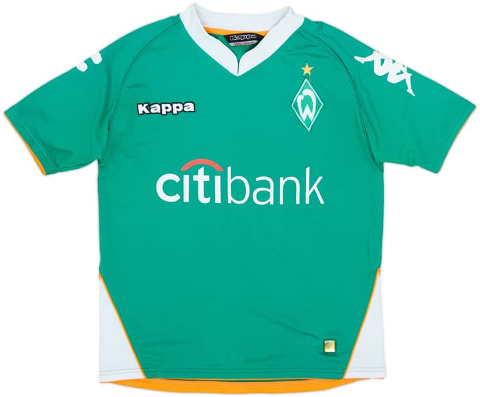 2007-08 Werder Bremen Home Shirt Diego #10 - 6/10 - (XL.Boys)