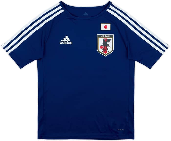 2017-18 Japan adidas Training Shirt #22 - 8/10 - (L.Boys)