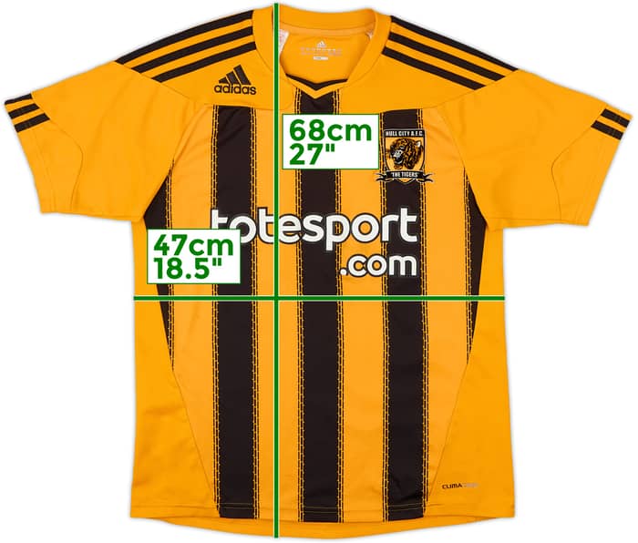 2010-11 Hull City Home Shirt - 5/10 - (XS)