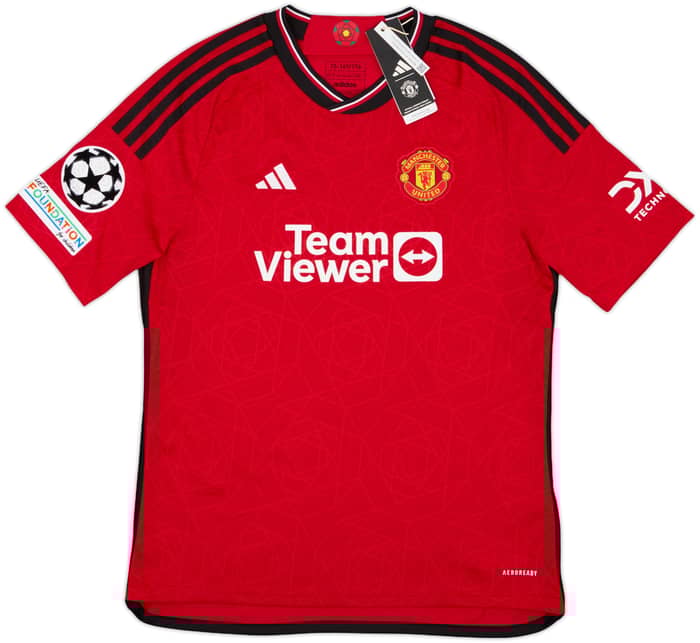 2023-24 Manchester United Home Shirt #3 (XL.Boys)