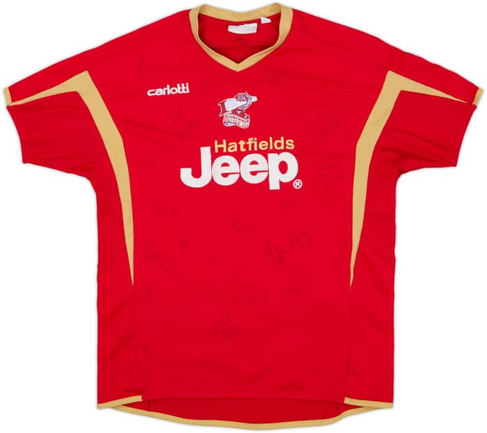 2005-07 Scunthorpe Signed Third Shirt - 8/10 - (XL.Boys)