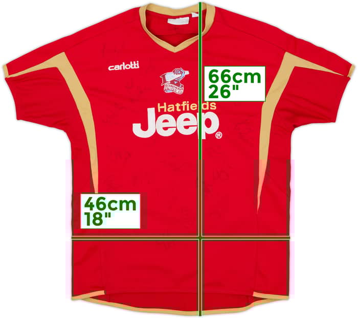 2005-07 Scunthorpe Signed Third Shirt - 8/10 - (XL.Boys)