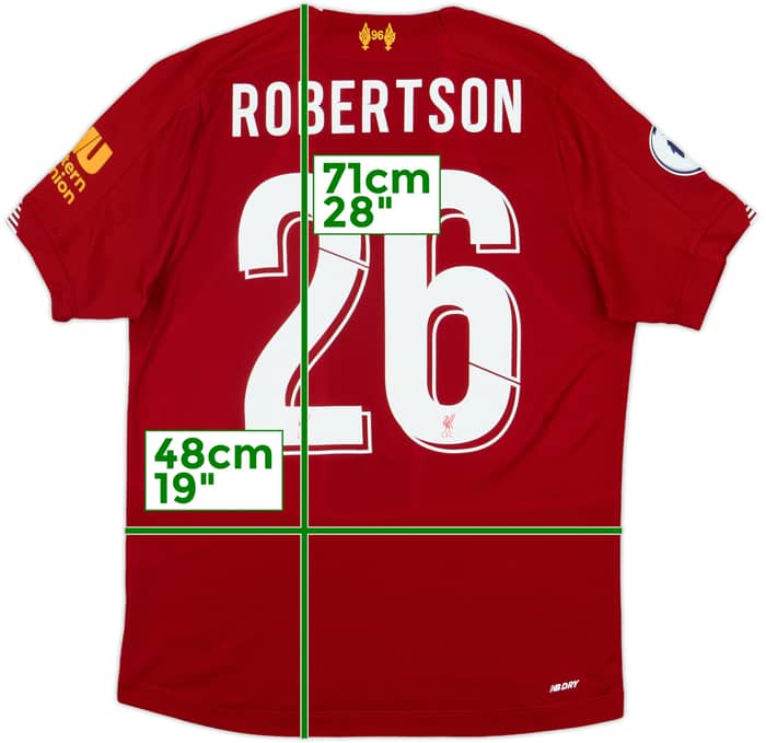 2019-20 Liverpool Home Shirt Robertson #26 - 10/10 - (XL.Boys)