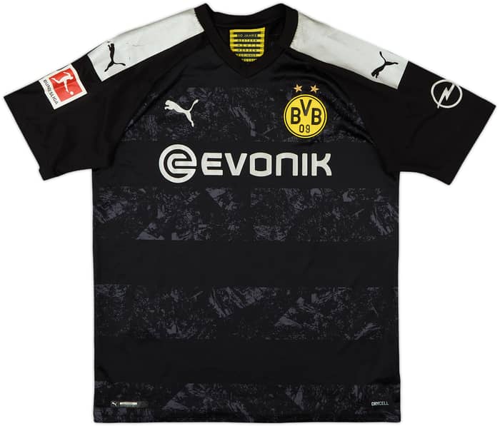 2019-20 Borussia Dortmund Away Shirt Haaland #17 - 6/10 - (XL.Boys)