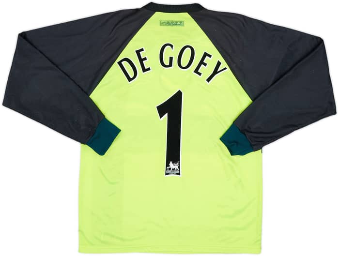 1997-99 Chelsea GK Shirt De Goey #1 - 7/10 - (Y)