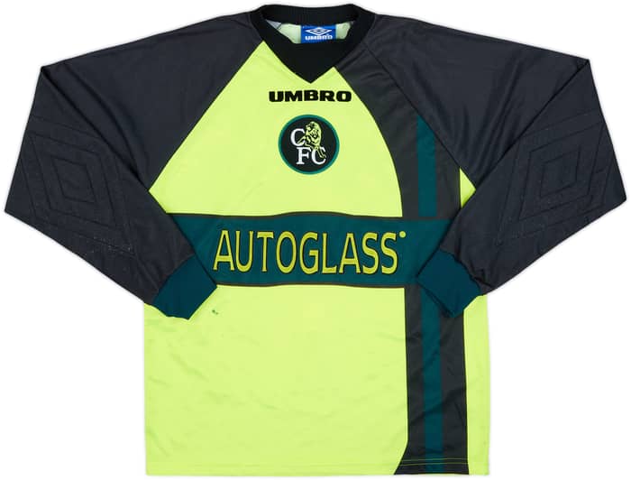 1997-99 Chelsea GK Shirt De Goey #1 - 7/10 - (Y)