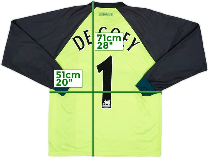 1997-99 Chelsea GK Shirt De Goey #1 - 7/10 - (Y)