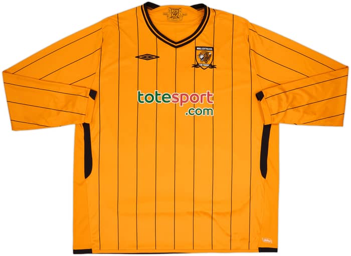 2009-10 Hull City Home L/S Shirt Bullard #21 - 9/10 - (XXL)