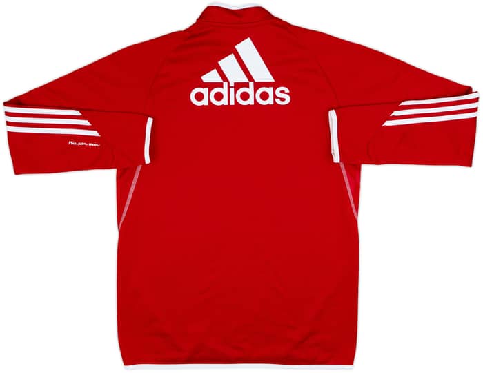 2013-14 Bayern Munich adidas 1/4 Zip Drill Top - 8/10 - (XL.Boys)