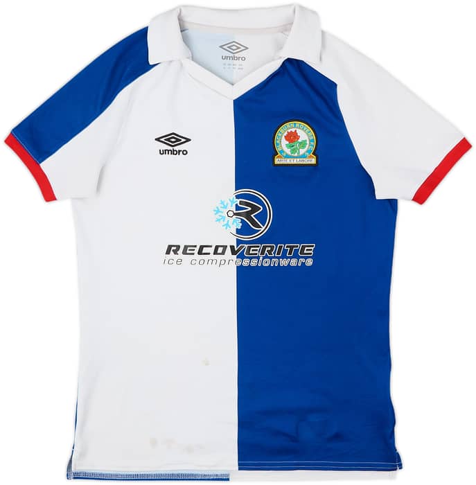 2020-21 Blackburn Home Shirt - 5/10 - (L.Boys)