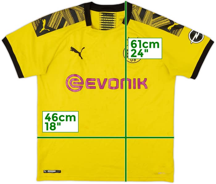 2019-20 Borussia Dortmund Home Shirt - 4/10 - (L.Boys)