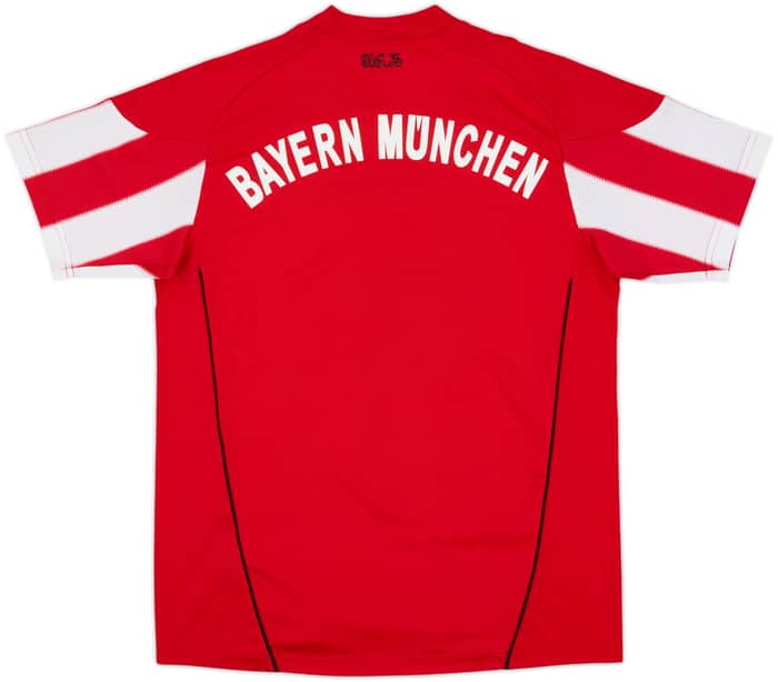 2010-11 Bayern Munich Signed Home Shirt - 8/10 - (L.Boys)