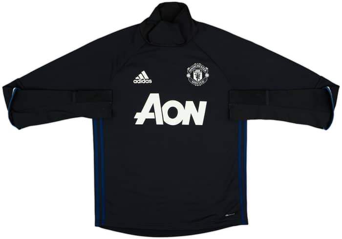 2016-17 Manchester United adidas Drill Top - 7/10 - (M)