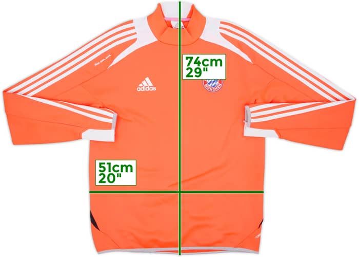 2012-13 Bayern Munich adidas Drill Top - 8/10 - (M/L)