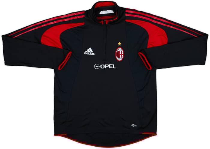2004-05 AC Milan adidas 1/4 Zip Drill Top - 7/10 - (M/L)