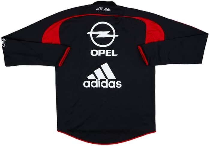 2004-05 AC Milan adidas 1/4 Zip Drill Top - 7/10 - (M/L)