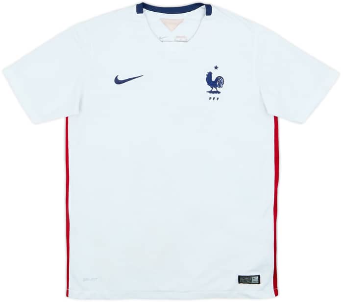 2015-16 France Away Shirt - 6/10 - (XL.Boys)