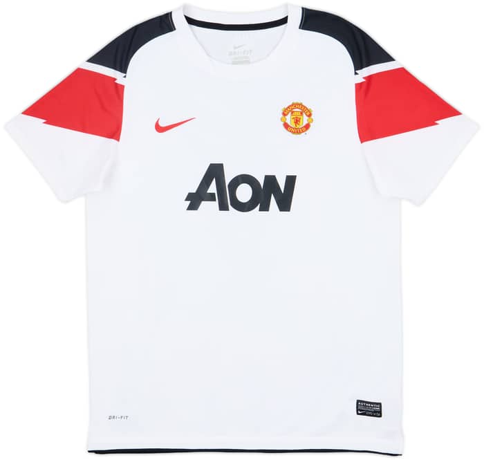 2010-12 Manchester United Away Shirt Berbatov #9 - 8/10 - (XL.Boys)