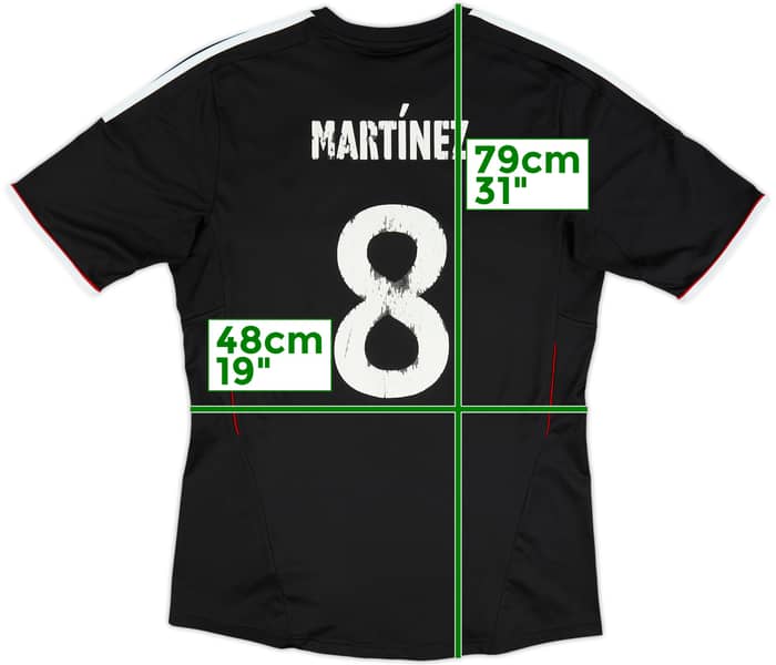 2011-12 Bayern Munich Third Shirt Martinez #8 - 4/10 - (M)