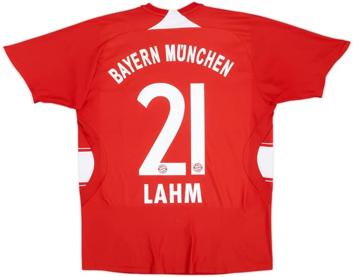 2008-09 Bayern Munich Home Shirt Lahm #21 - 8/10 - (XL.Boys)