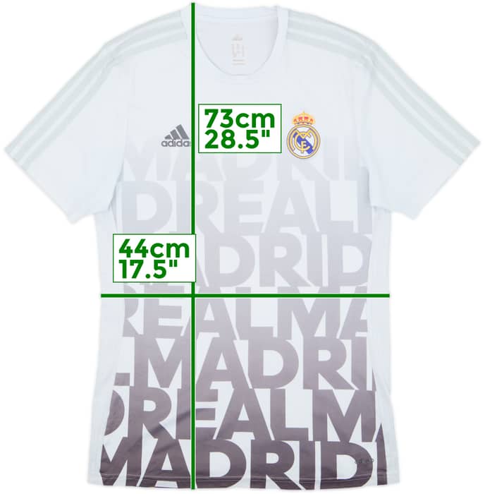 2015-16 Real Madrid adidas Training Shirt - 6/10 - (M)