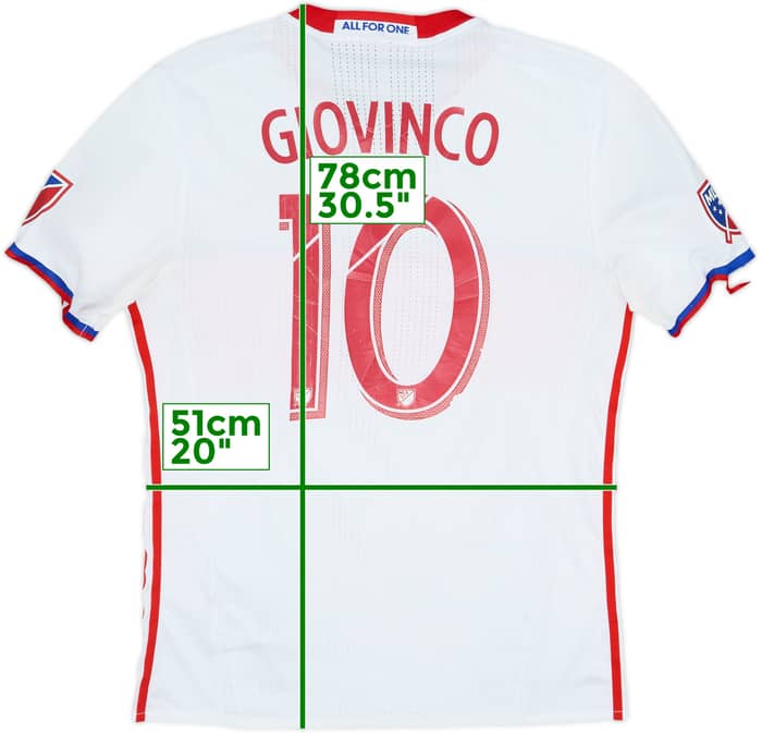 2016-17 Toronto FC Authentic Away Shirt Giovinco #10 - 4/10 - (L)