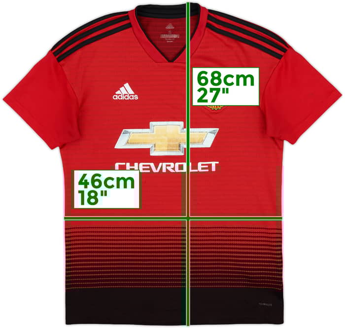 2018-19 Manchester United Home Shirt - 4/10 - (S)