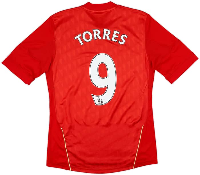 2010-12 Liverpool Home Shirt Torres #9 - 5/10 - (S)