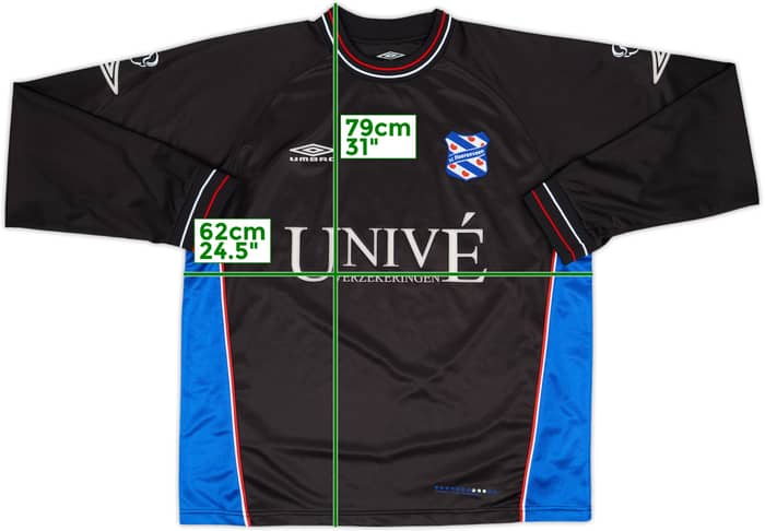2002-03 Heerenveen Away L/S Shirt - 9/10 - (XL)