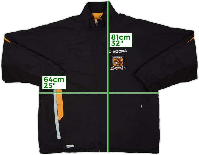 2004-05 Hull City Diadora Track Jacket - 8/10 - (XL)