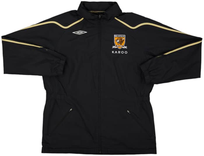 2008-09 Hull City Umbro Hooded Rain Jacket - 8/10 - (L)