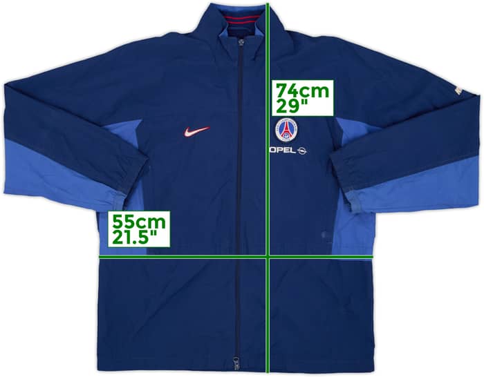 1998-99 Paris Saint-Germain Nike Track Jacket - 6/10 - (XL.Boys)