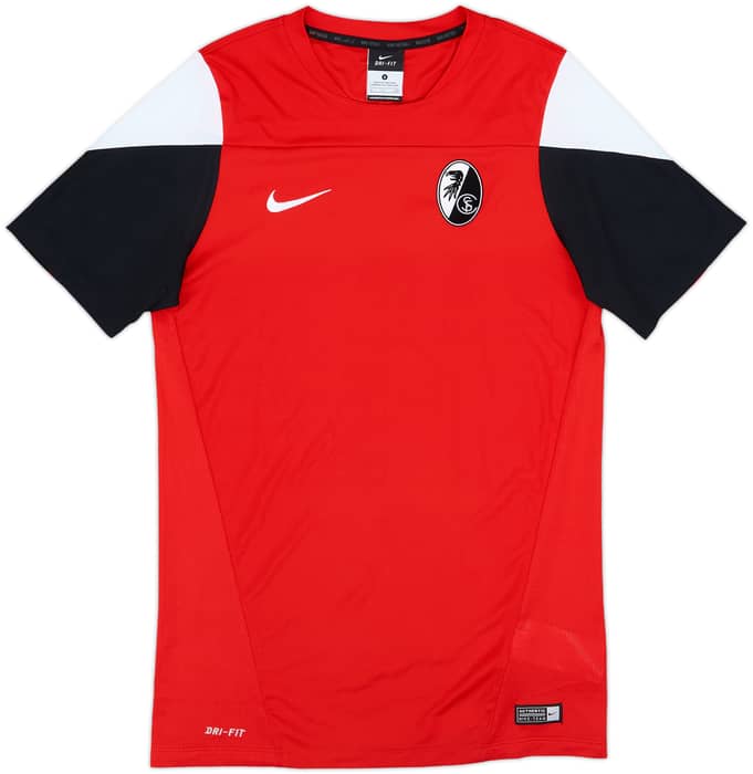 2015-16 Freiburg Signed Nike Training Shirt - 8/10 - (S)