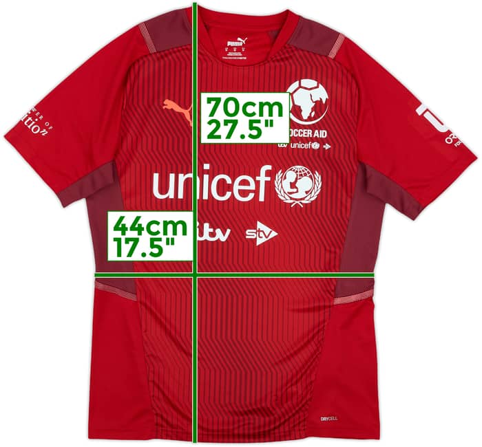 2020 Soccer Aid World XI Puma Training Shirt - 10/10 - (M)