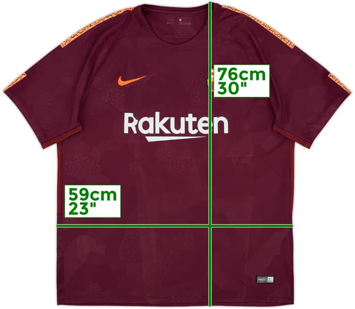 2017-18 Barcelona Third Shirt - 5/10 - (XL)