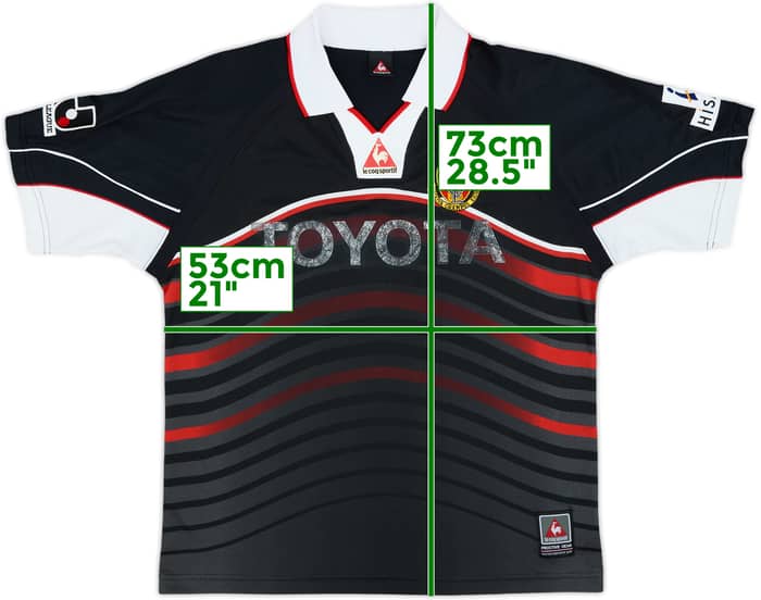 2001-02 Nagoya Grampus Eight Away Shirt - 4/10 - (M/L)