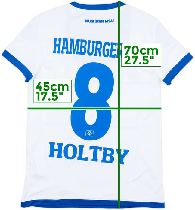 2015-16 Hamburg Home Shirt Holtby #8 - 9/10 - (Women's M)