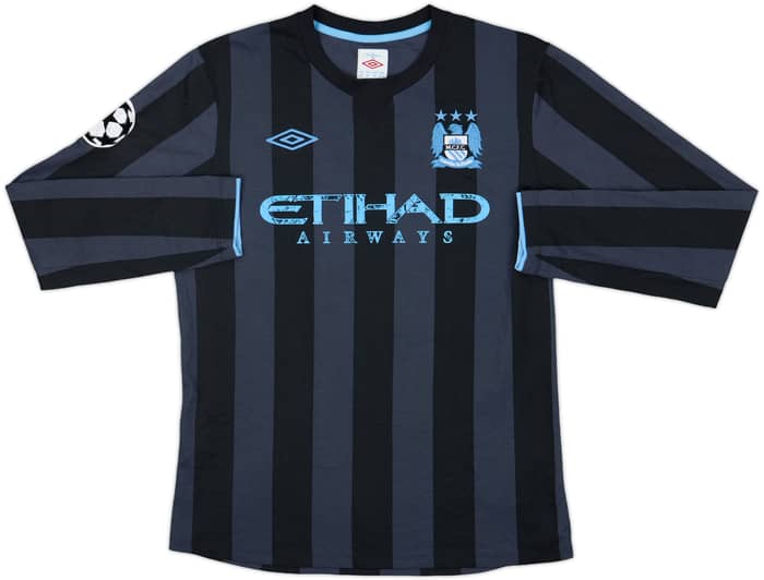 2012-13 Manchester City Third L/S Shirt - 4/10 - (M)