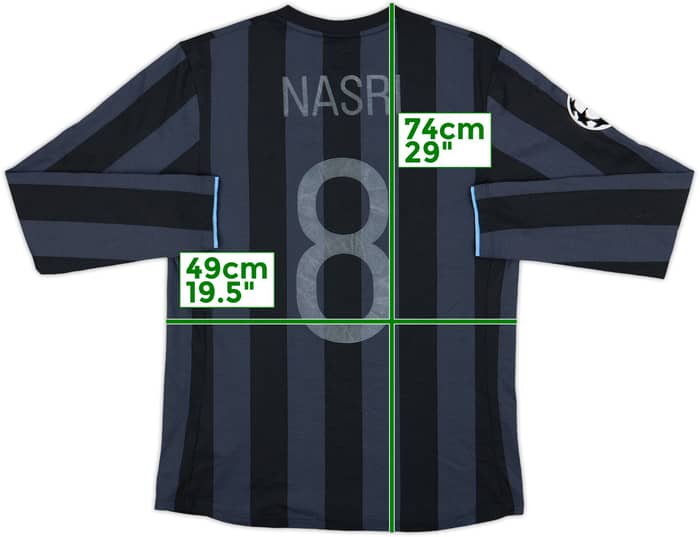 2012-13 Manchester City Third L/S Shirt - 4/10 - (M)