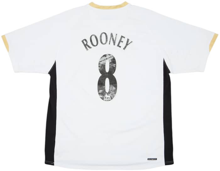 2006-08 Manchester United Away Shirt Rooney #8 - 4/10 - (XL)
